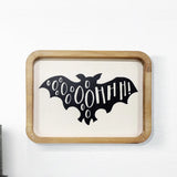 WOOD SIGN "BAT"