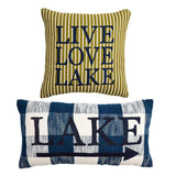 LAKE JUTE BACKING PILLOWS