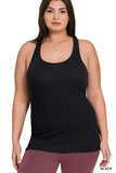 Racer Back Cotton Rib tank