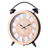 Large Metal Table Clock - Local Pick-up Only!