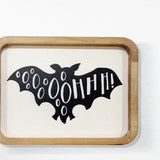 WOOD SIGN "BAT"