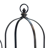 METAL/WOOD LANTERN