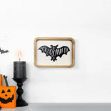 WOOD SIGN "BAT"