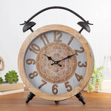 Large Metal Table Clock - Local Pick-up Only!