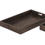 Dark Wood Tray